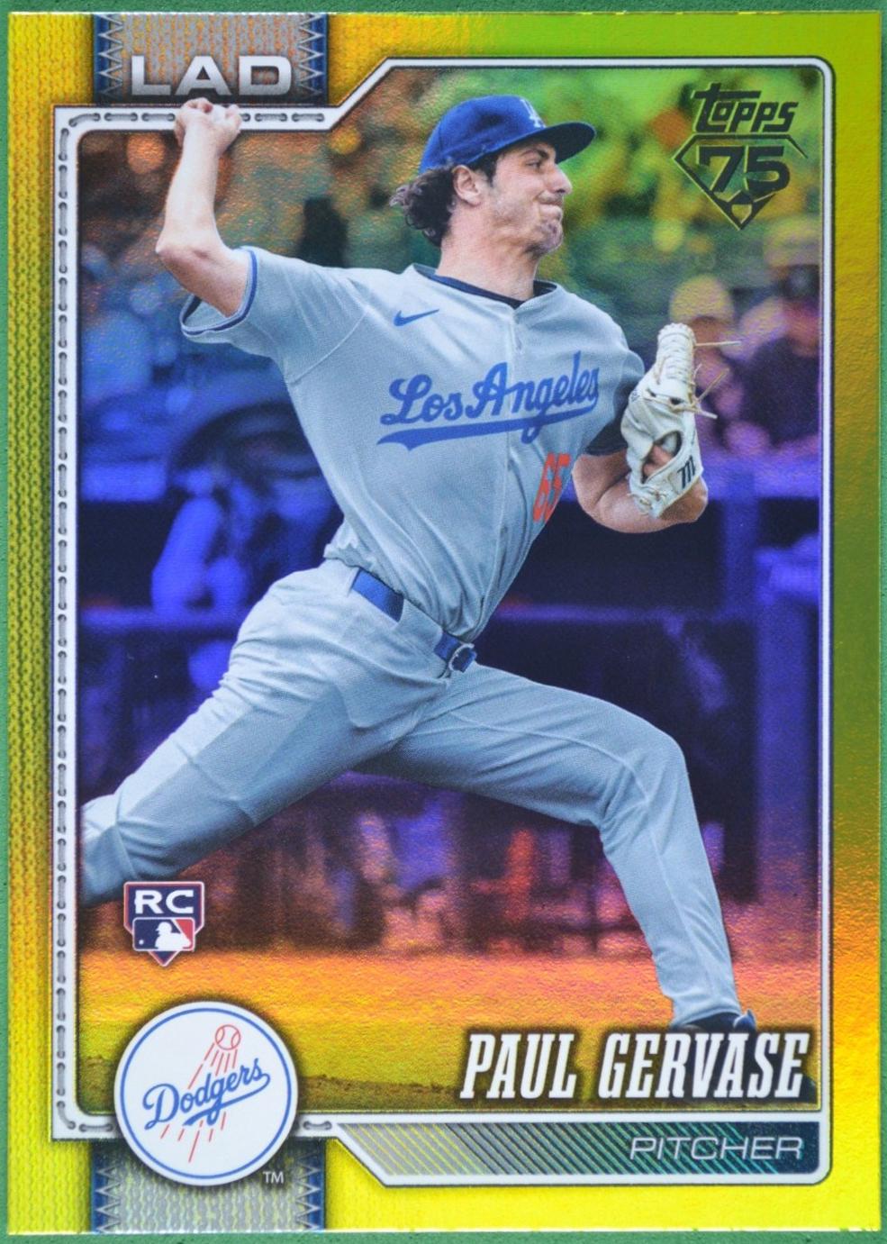 Paul Gervase [Yellow Rainbow Foil] #611
