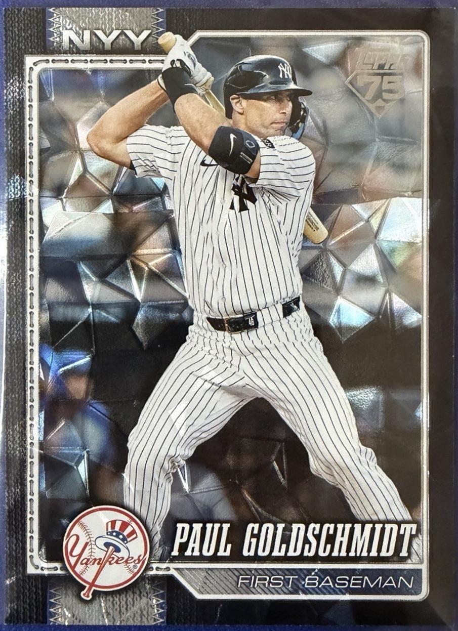 Paul Goldschmidt [Black Diamante Foil] #597