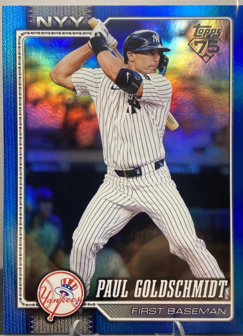 Paul Goldschmidt [Blue Rainbow Foil] #597
