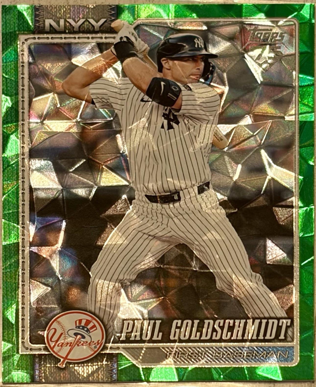 Paul Goldschmidt [Green Diamante Foil] #597