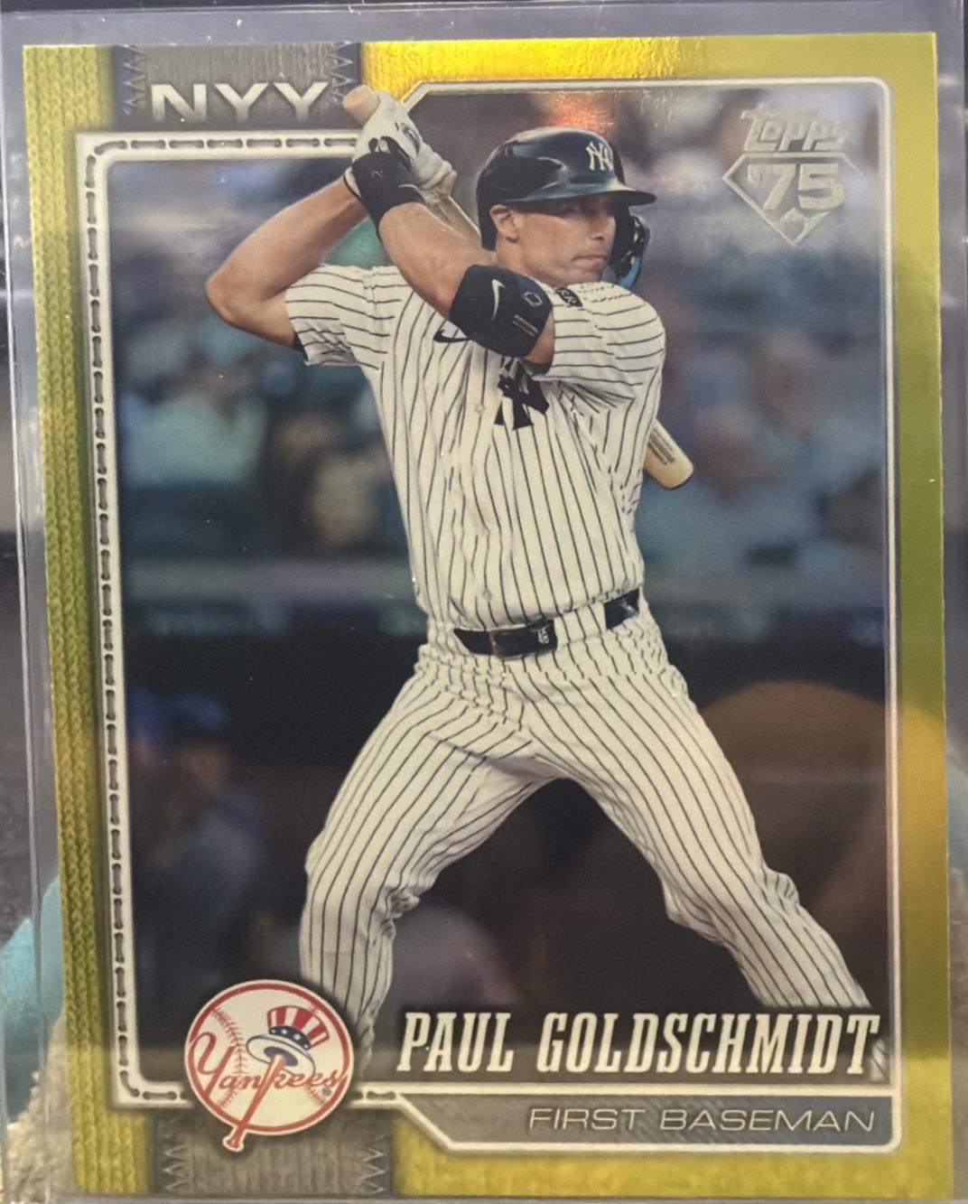 Paul Goldschmidt [Yellow Rainbow Foil] #597