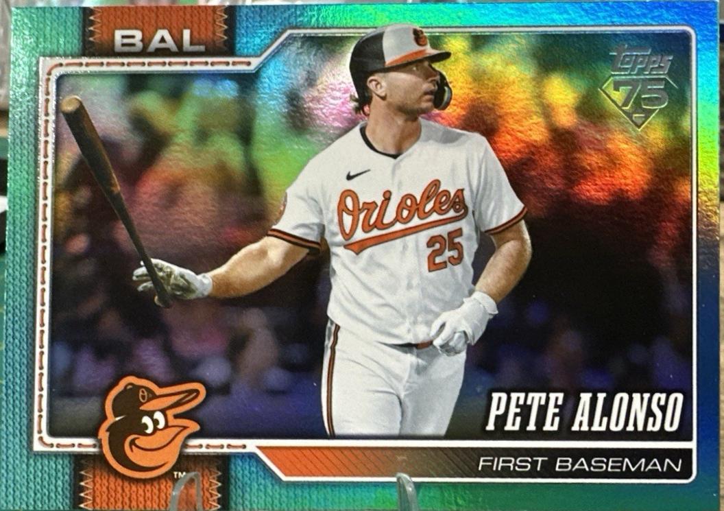 Pete Alonso [Aqua Rainbow Foil] #400