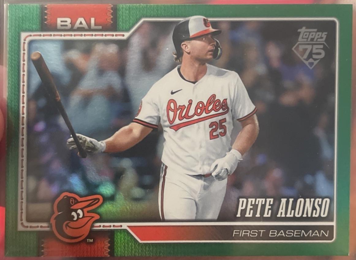 Pete Alonso [Green Diamante Foil] #400
