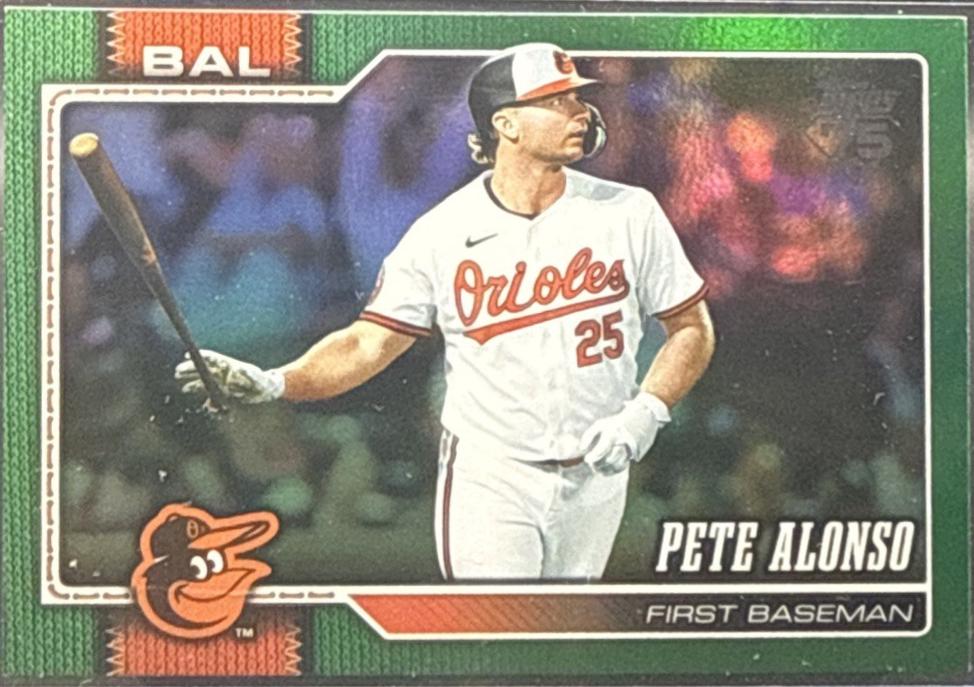 Pete Alonso [Green Rainbow Foil] #400