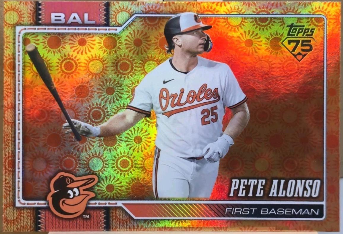 Pete Alonso [Orange Diamante Foil] #400