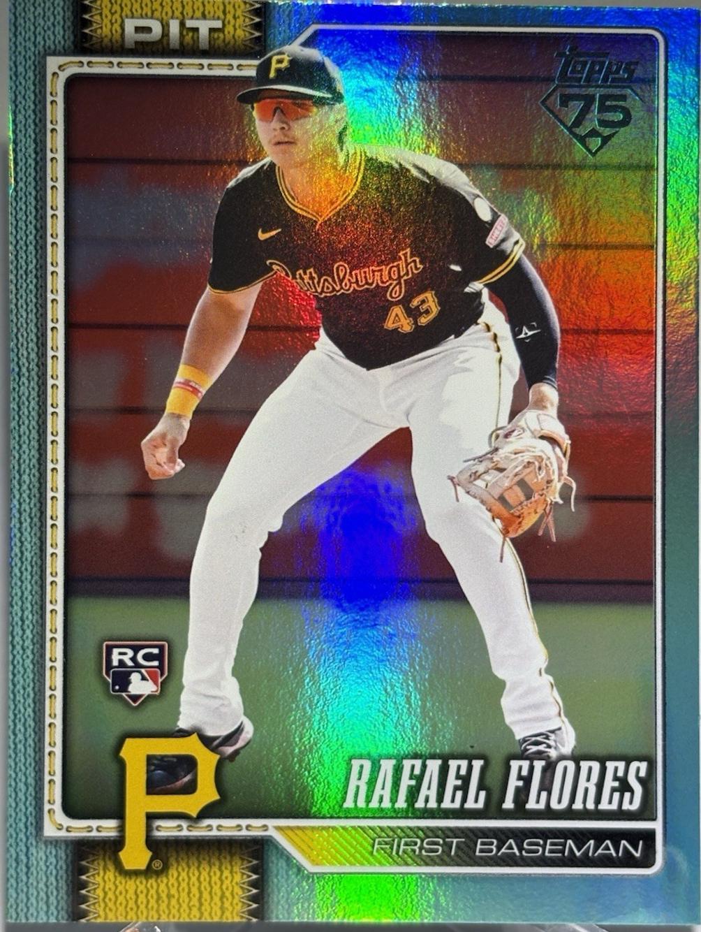 Rafael Flores [Aqua Rainbow Foil] #623