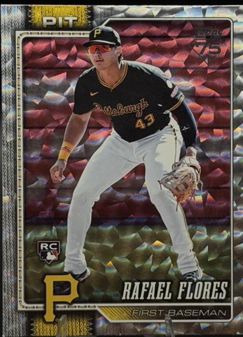 Rafael Flores [Silver Crackle Foil] #623