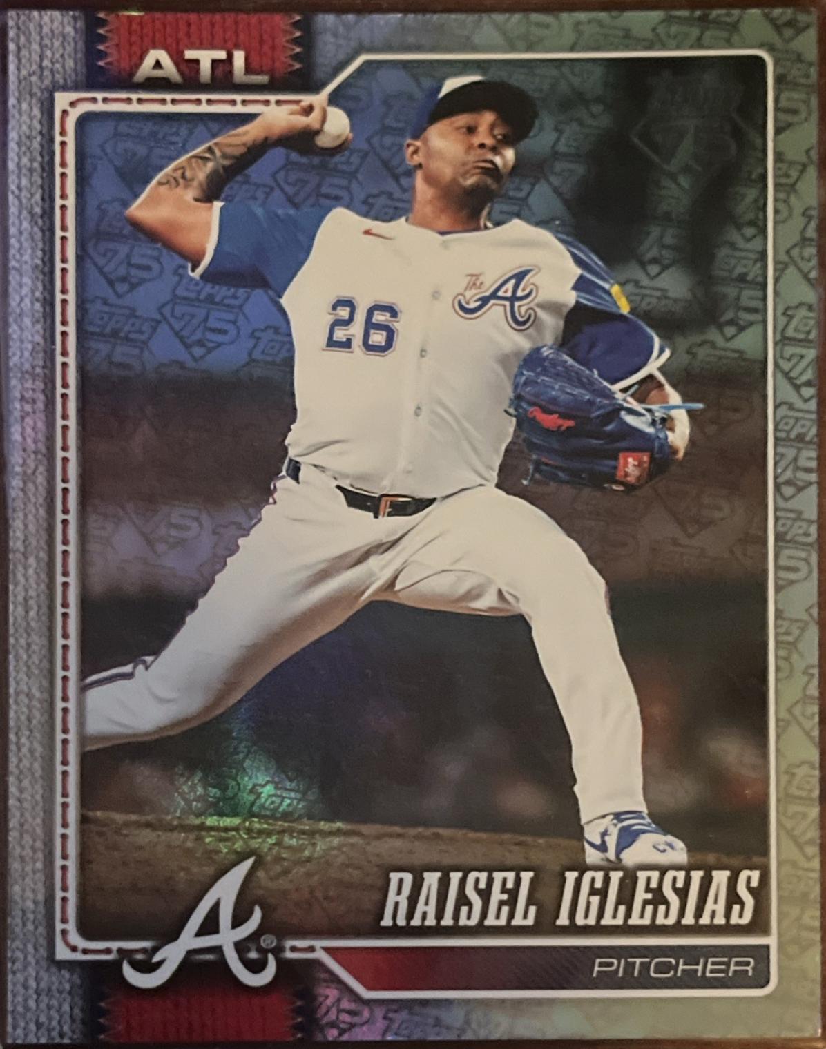 Raisel Iglesias [75 Years of Topps] #396
