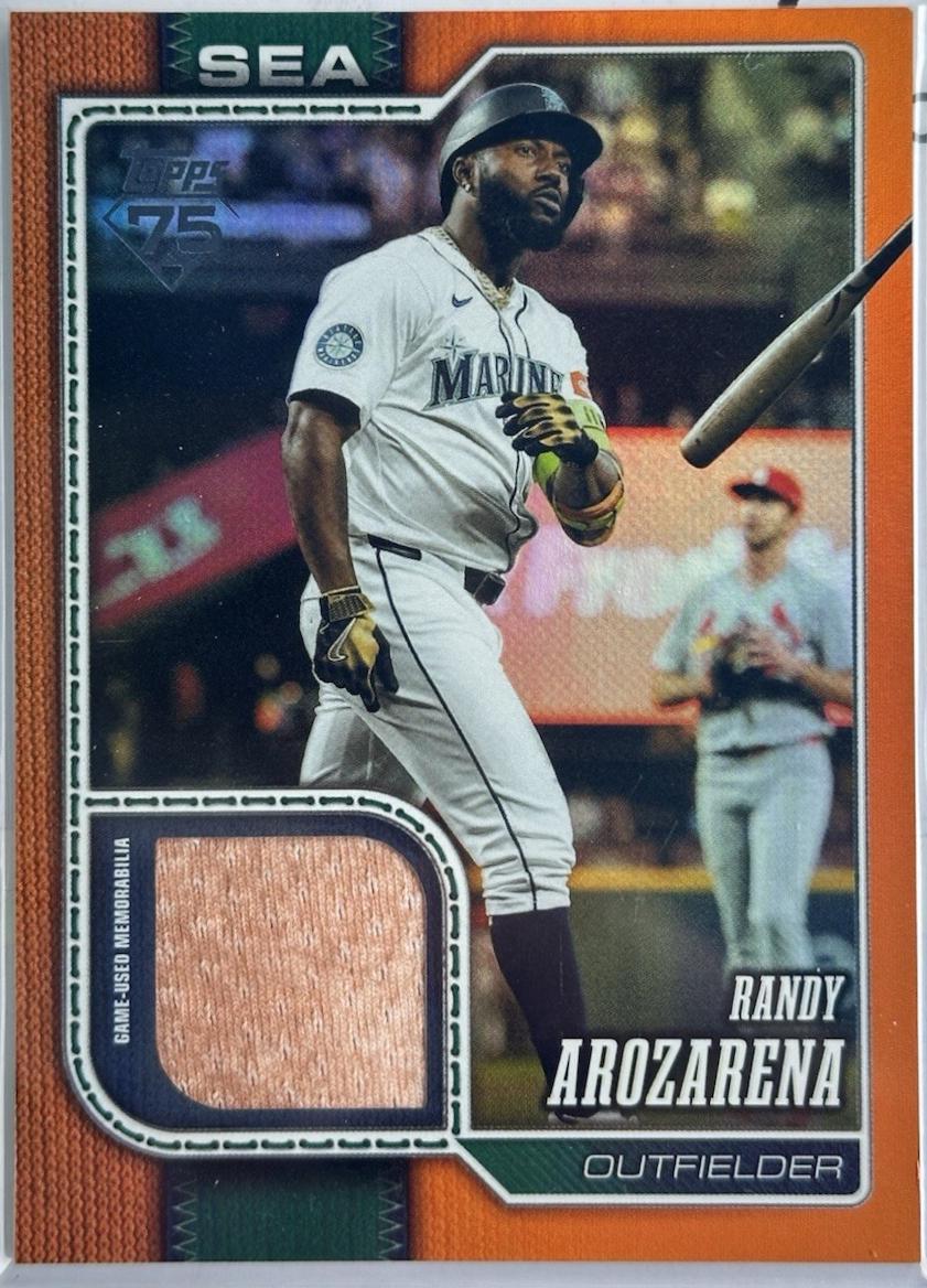 Randy Arozarena [Sandglitter Orange] #431