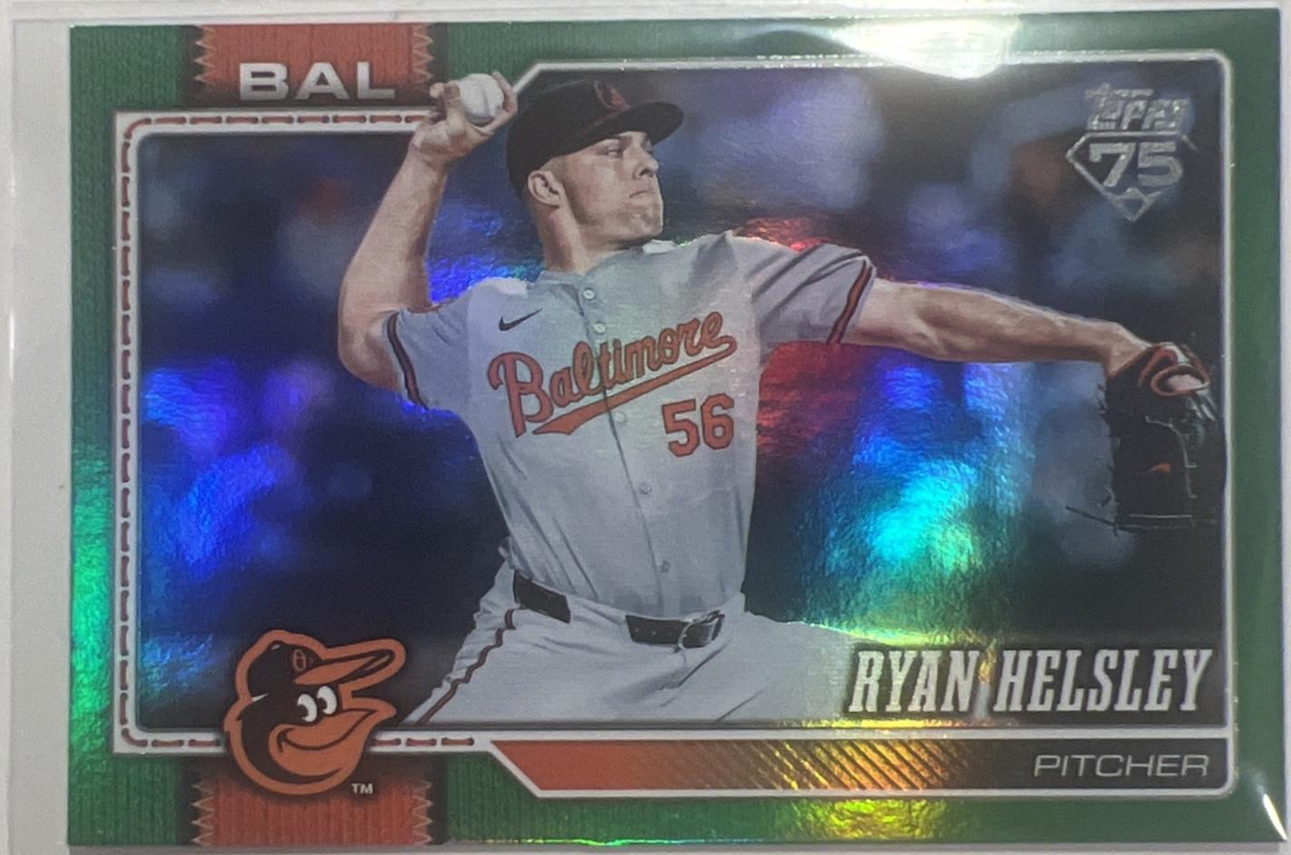Ryan Helsley [Holo Foil Green] #498