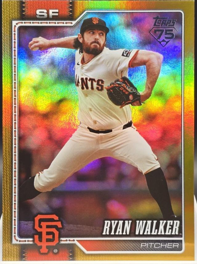 Ryan Walker [Gold Rainbow Foil] #540