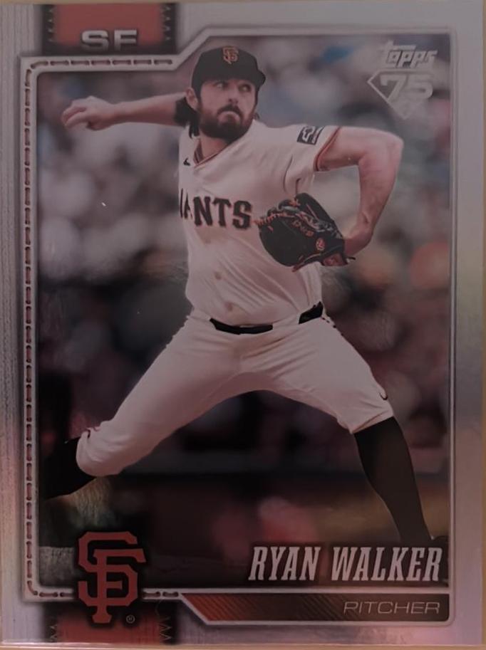 Ryan Walker [Rainbow Foil] #540