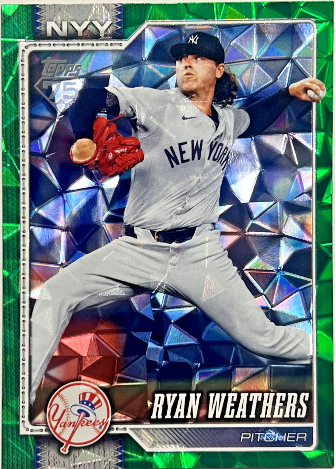 Ryan Weathers [Green Diamante Foil] #634