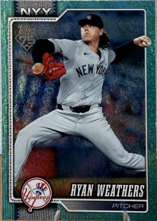Ryan Weathers [Holo Foil Aqua] #634