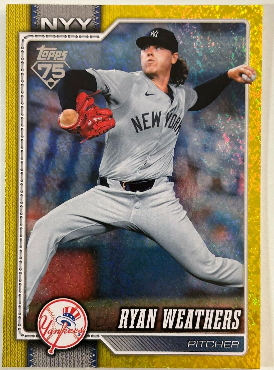 Ryan Weathers [Holo Foil Yellow] #634