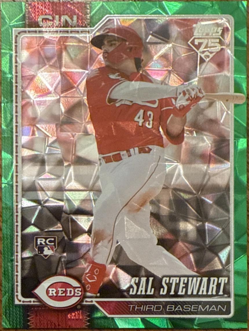 Sal Stewart [Green Diamante Foil] #372