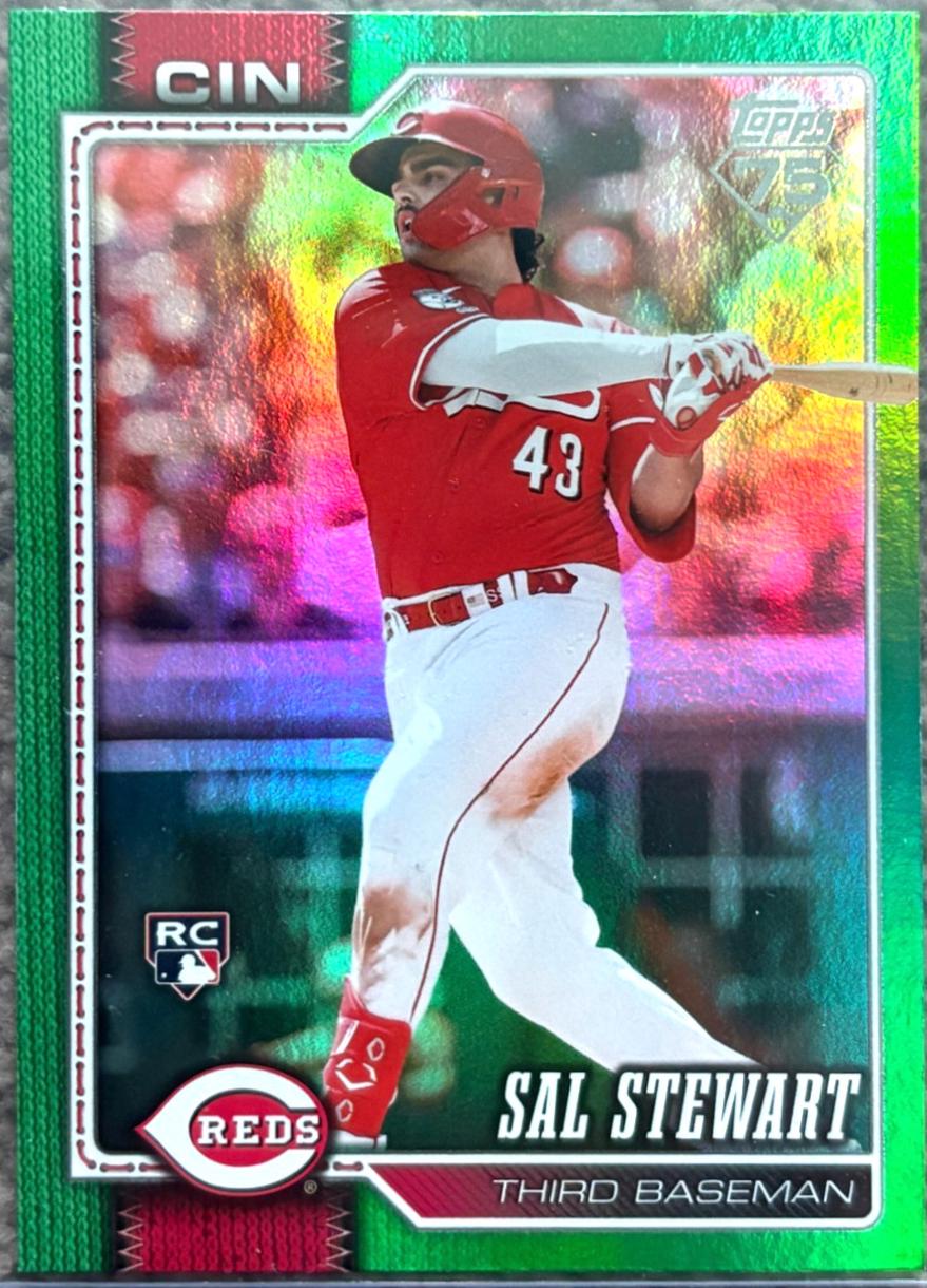 Sal Stewart [Green Rainbow Foil] #372