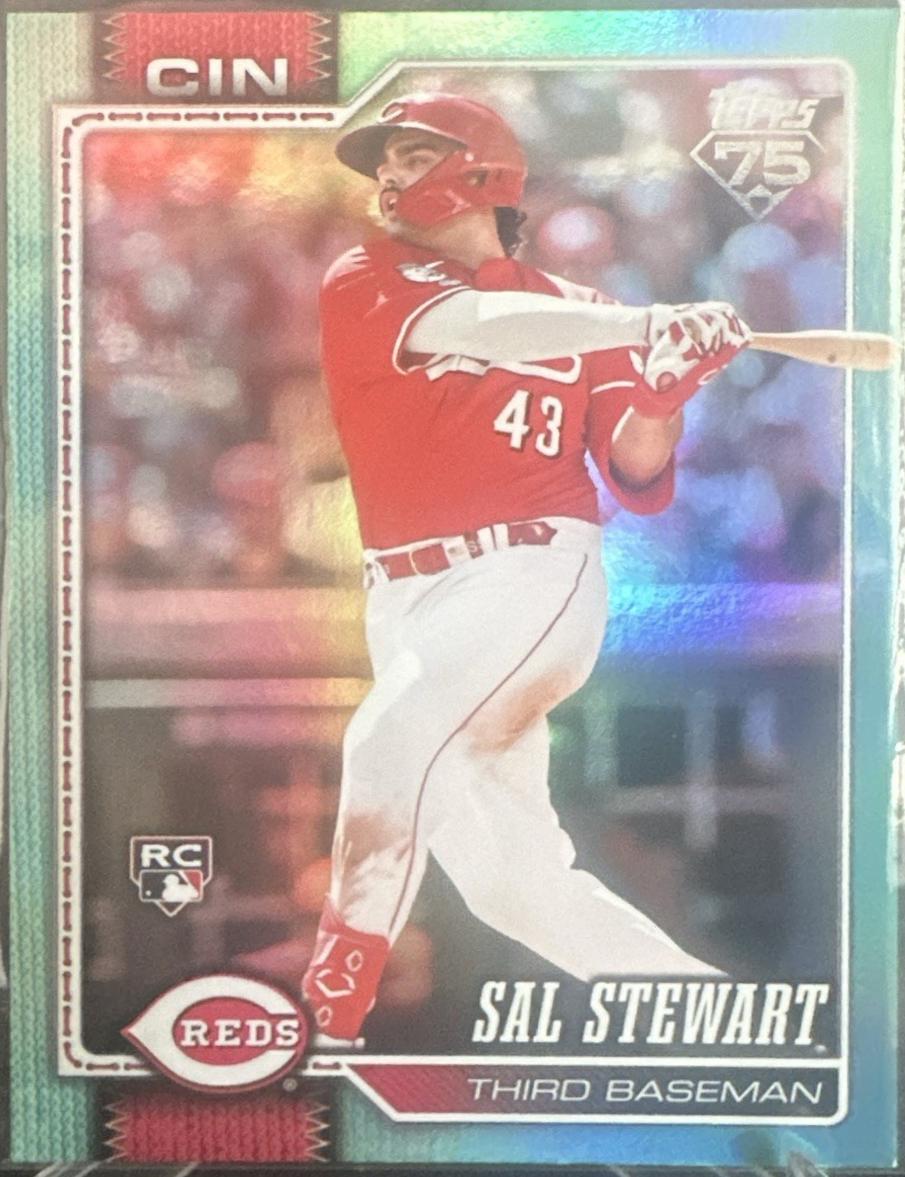 Sal Stewart [Holo Foil Aqua] #372