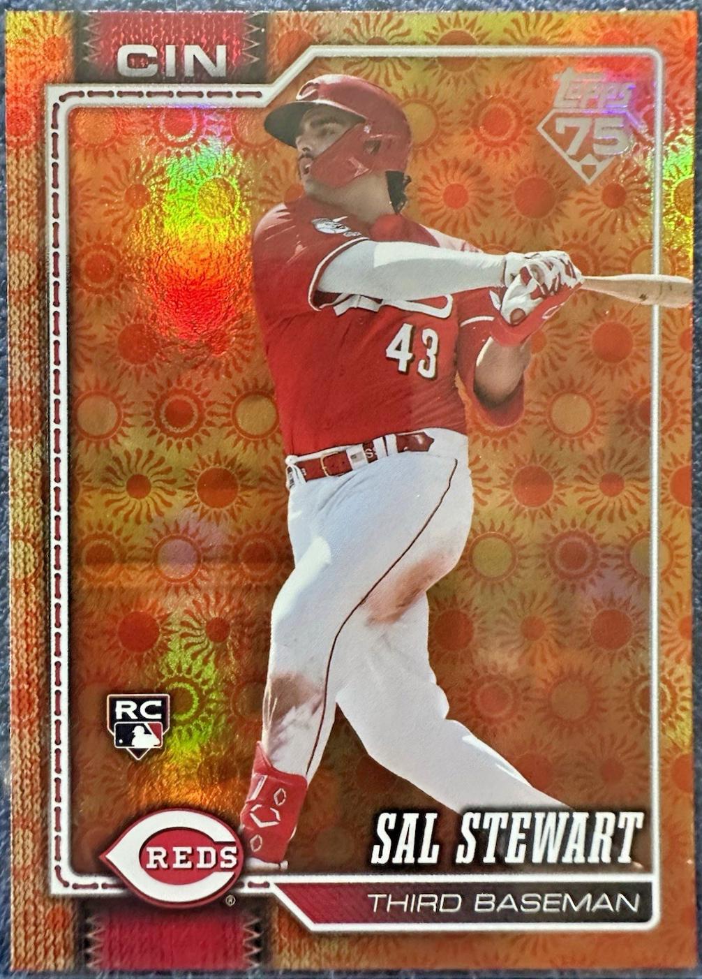 Sal Stewart [Orange Diamante Foil] #372