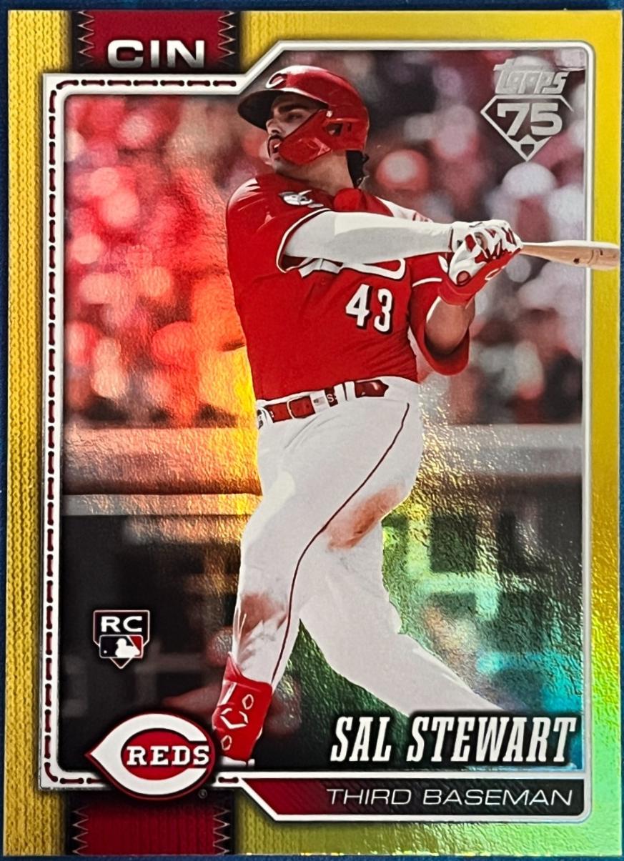 Sal Stewart [Yellow Rainbow Foil] #372