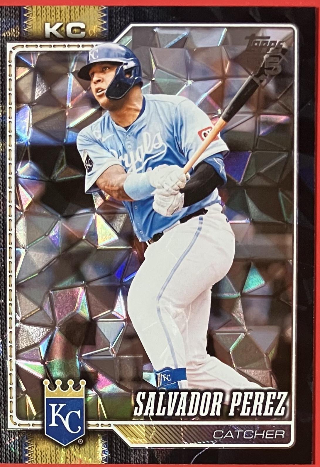 Salvador Perez [Black Diamante Foil] #633