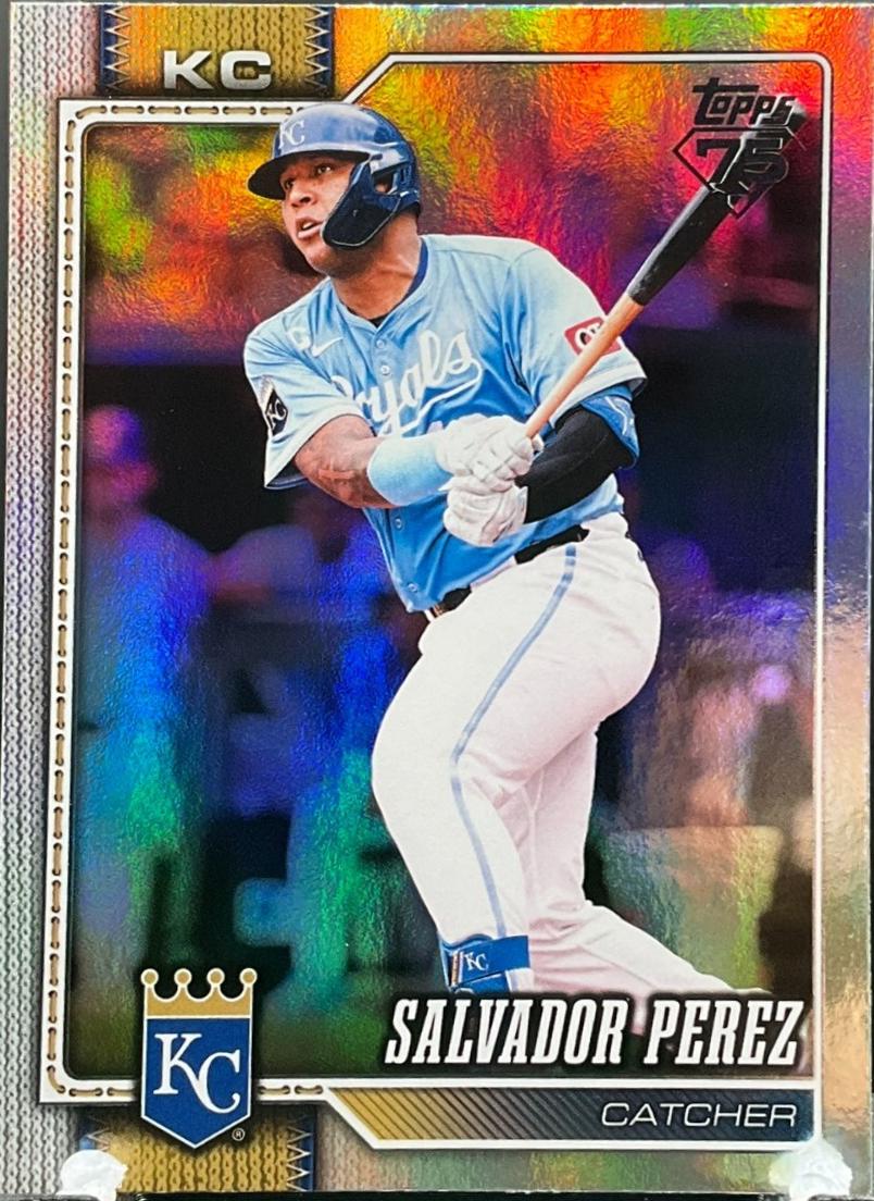 Salvador Perez [Rainbow Foil] #633