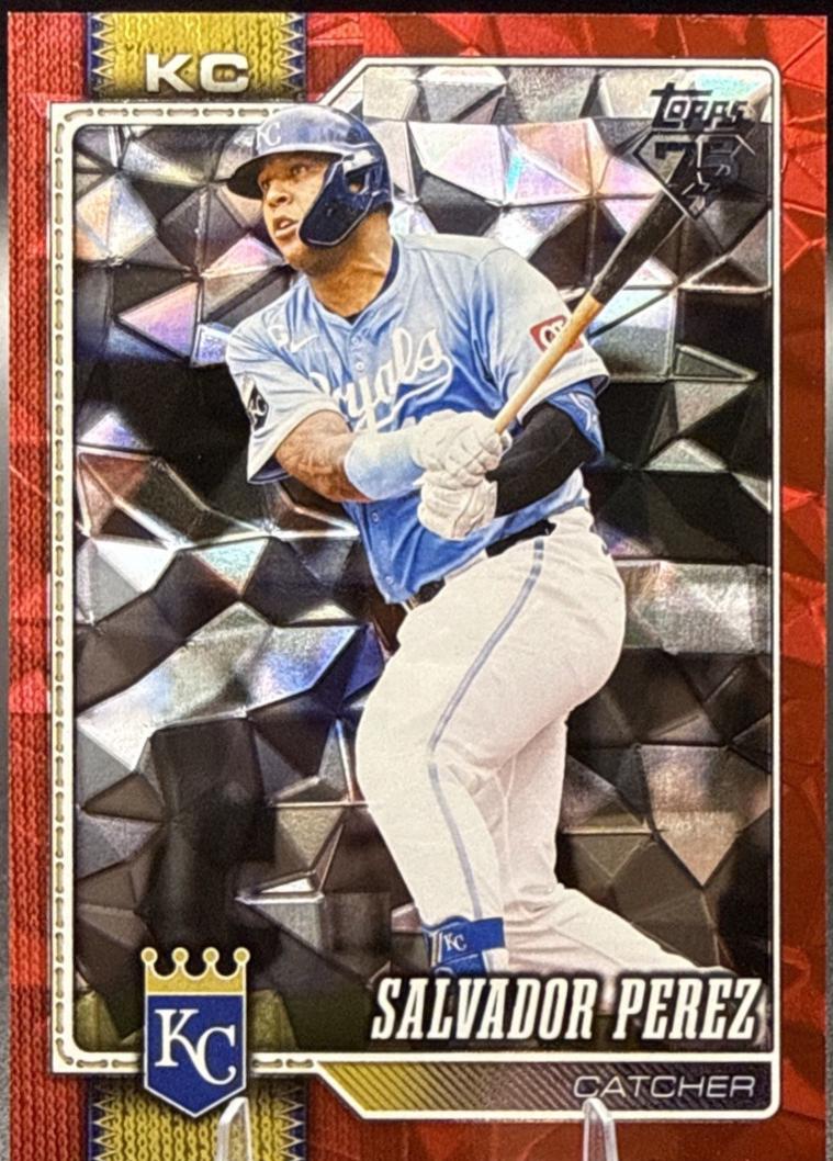 Salvador Perez [Red Diamante Foil] #633