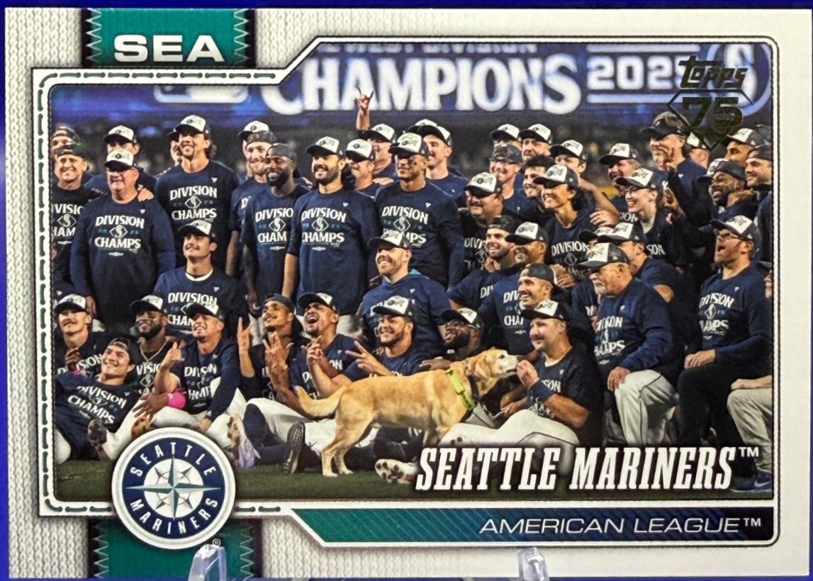 Seattle Mariners [Golden Mirror Variation] #525