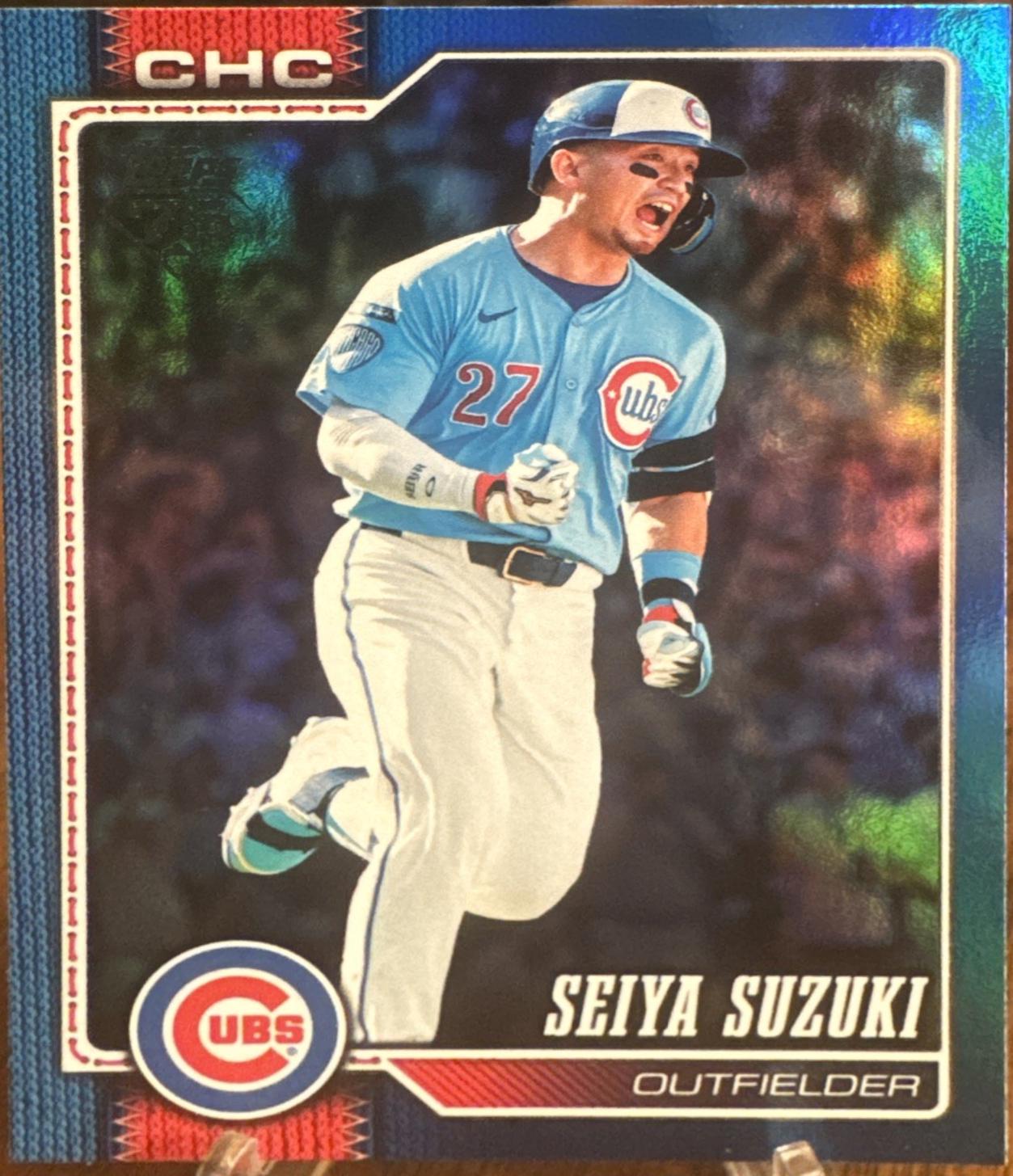 Seiya Suzuki [Blue Rainbow Foil] #685