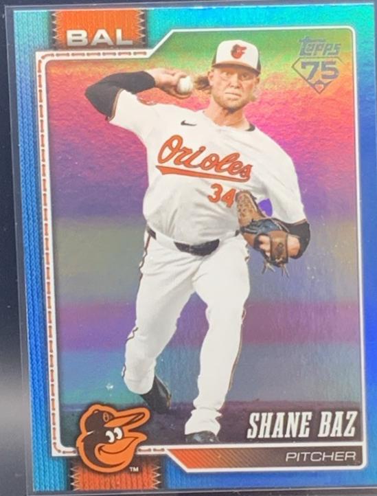 Shane Baz [Holo Foil Blue] #475