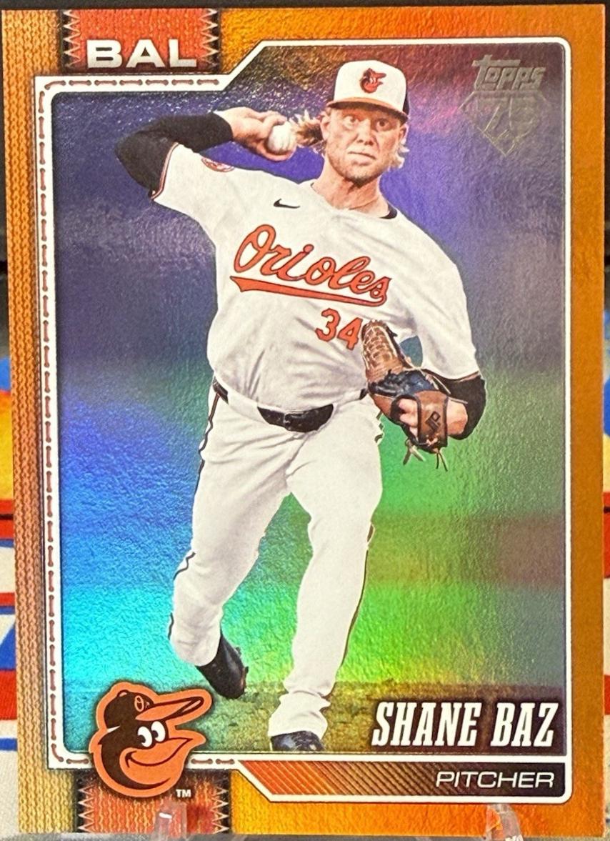 Shane Baz [Holo Foil Orange] #475