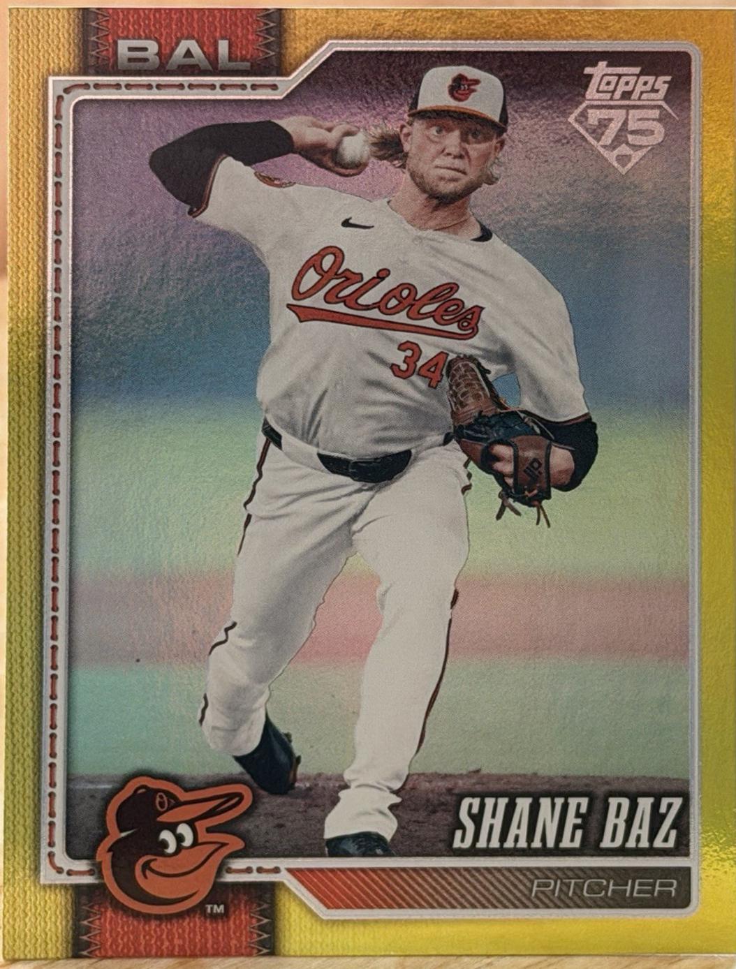 Shane Baz [Holo Foil Yellow] #475