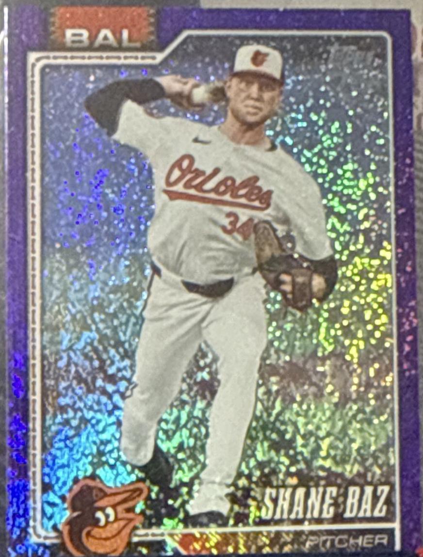Shane Baz [Purple Rainbow Foil] #475