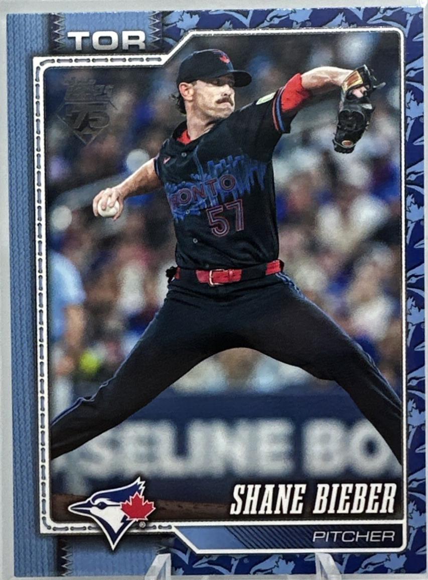 Shane Bieber [Team Color Border Variation] #422