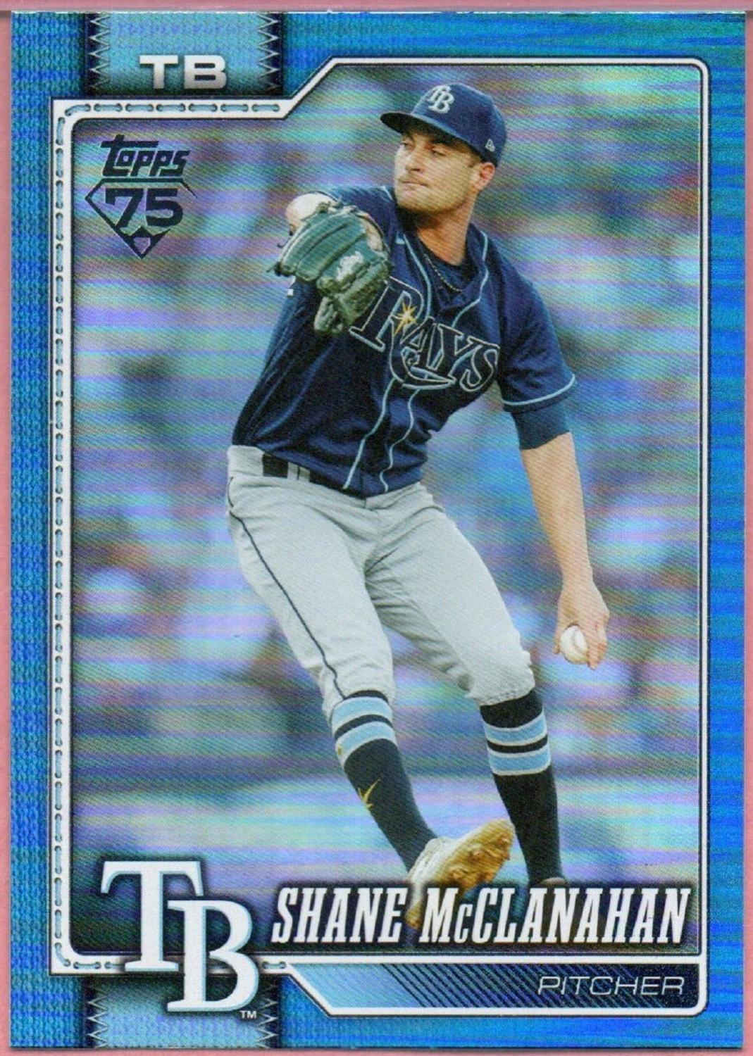 Shane McClanahan [Blue Rainbow Foil] #602