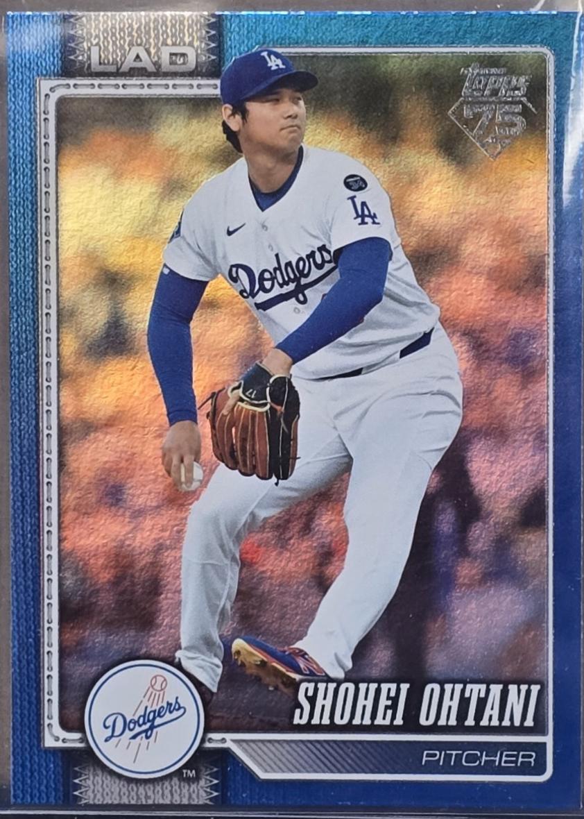 Shohei Ohtani [Blue Rainbow Foil] #500