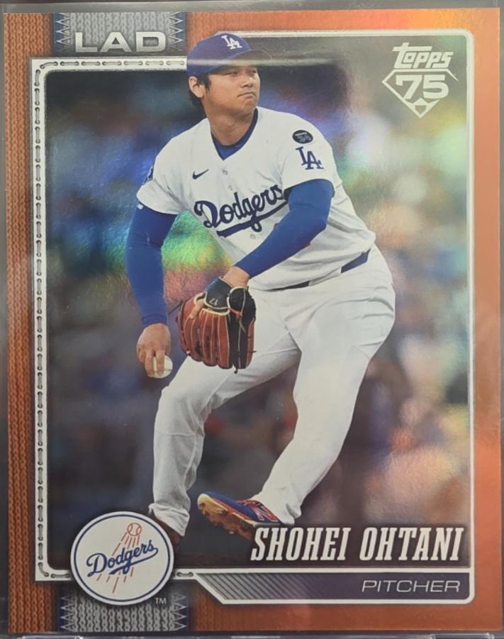 Shohei Ohtani [Orange Rainbow Foil] #500