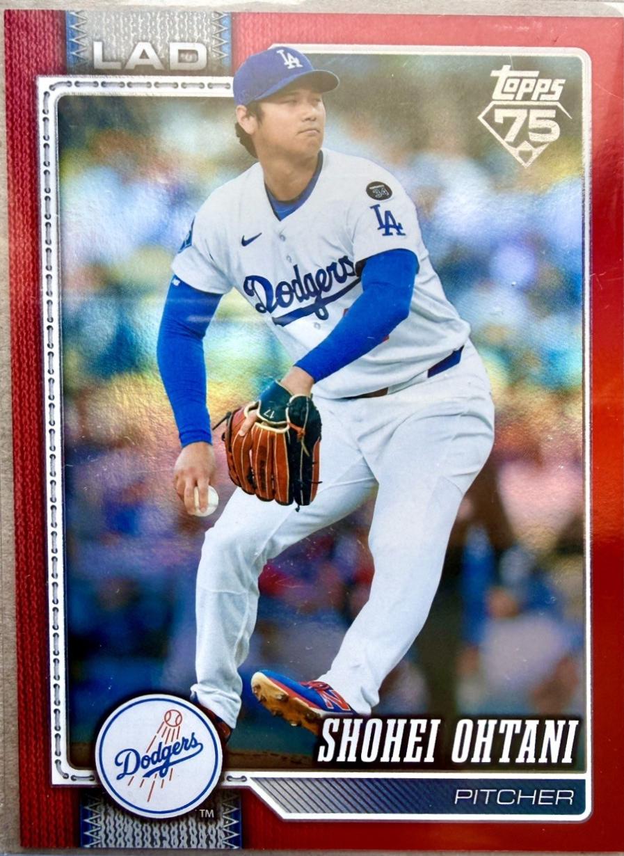Shohei Ohtani [Red Diamante Foil] #500