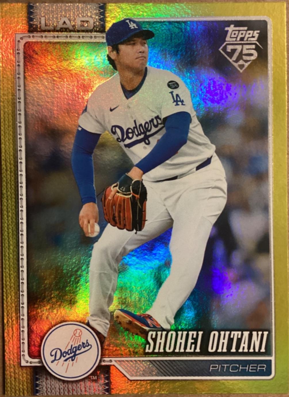 Shohei Ohtani [Yellow Rainbow Foil] #500