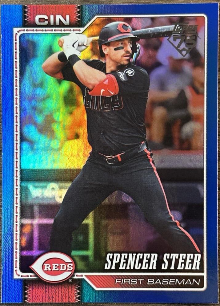 Spencer Steer [Blue Rainbow Foil] #365