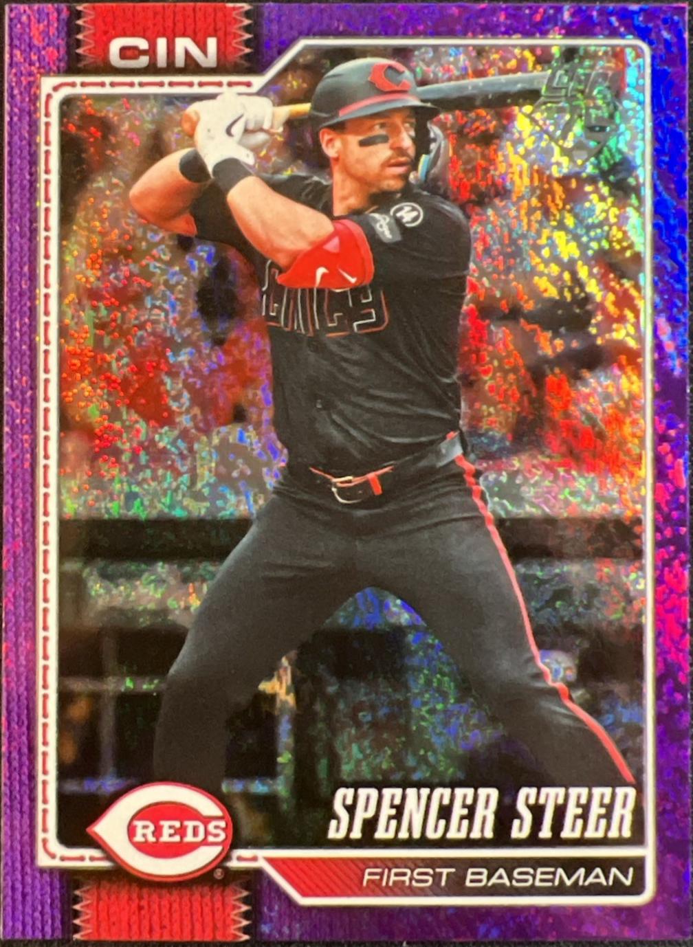 Spencer Steer [Purple Rainbow Foil] #365