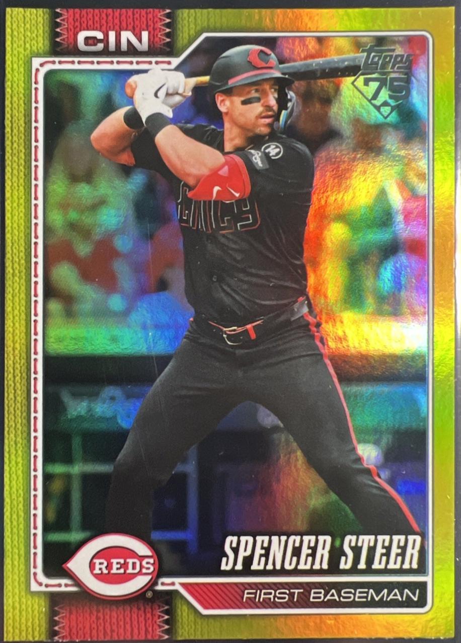 Spencer Steer [Yellow Rainbow Foil] #365