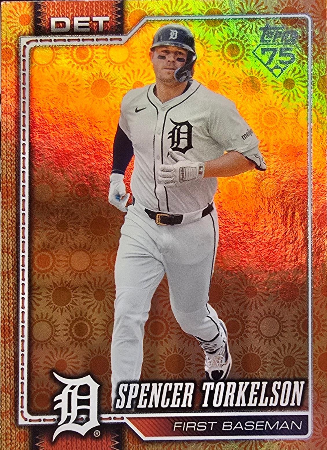 Spencer Torkelson [Orange Diamante Foil] #352