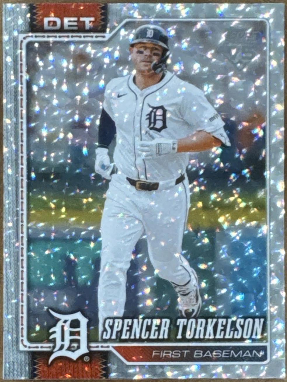 Spencer Torkelson [Silver Crackle Foil] #352
