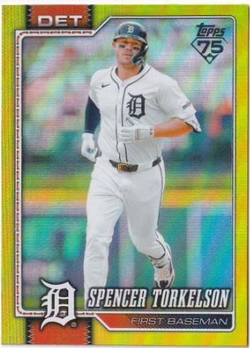 Spencer Torkelson [Yellow Rainbow Foil] #352