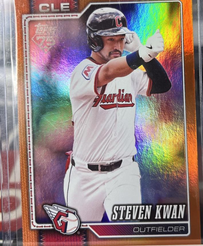 Steven Kwan [Orange Diamante Foil] #675