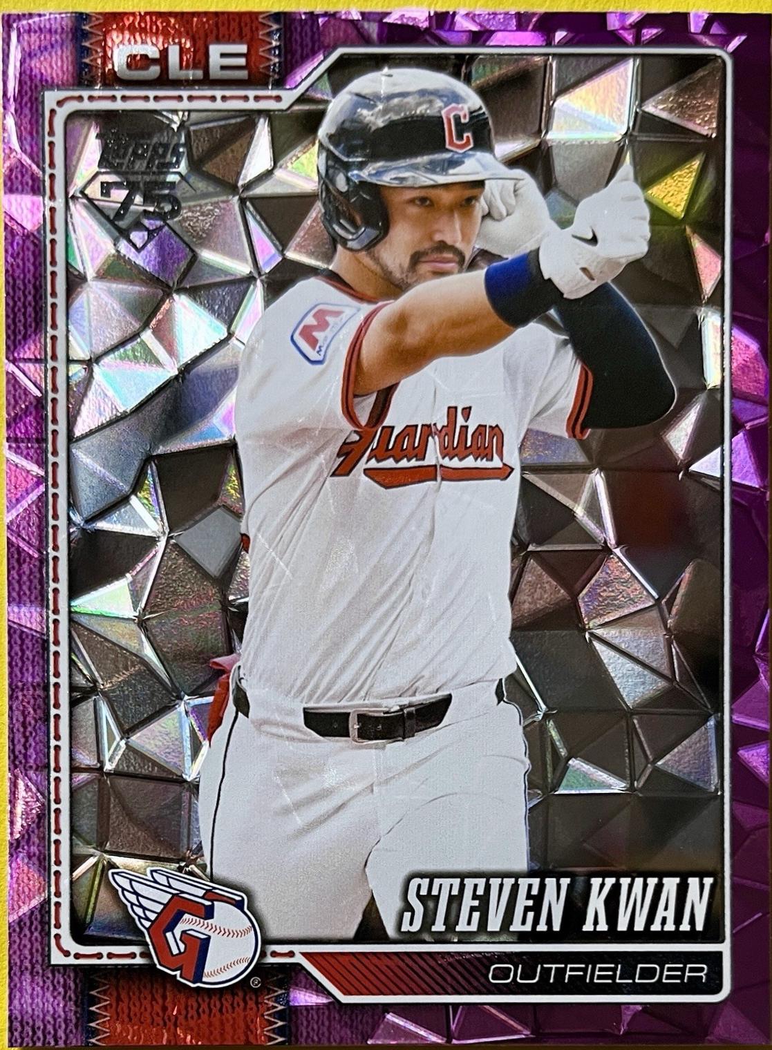 Steven Kwan [Pink Diamante Foil] #675