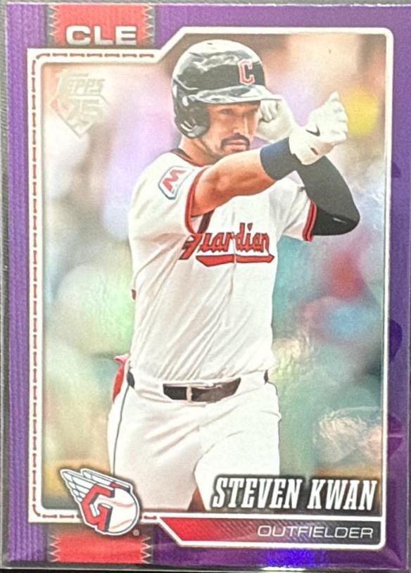 Steven Kwan [Purple Rainbow Foil] #675