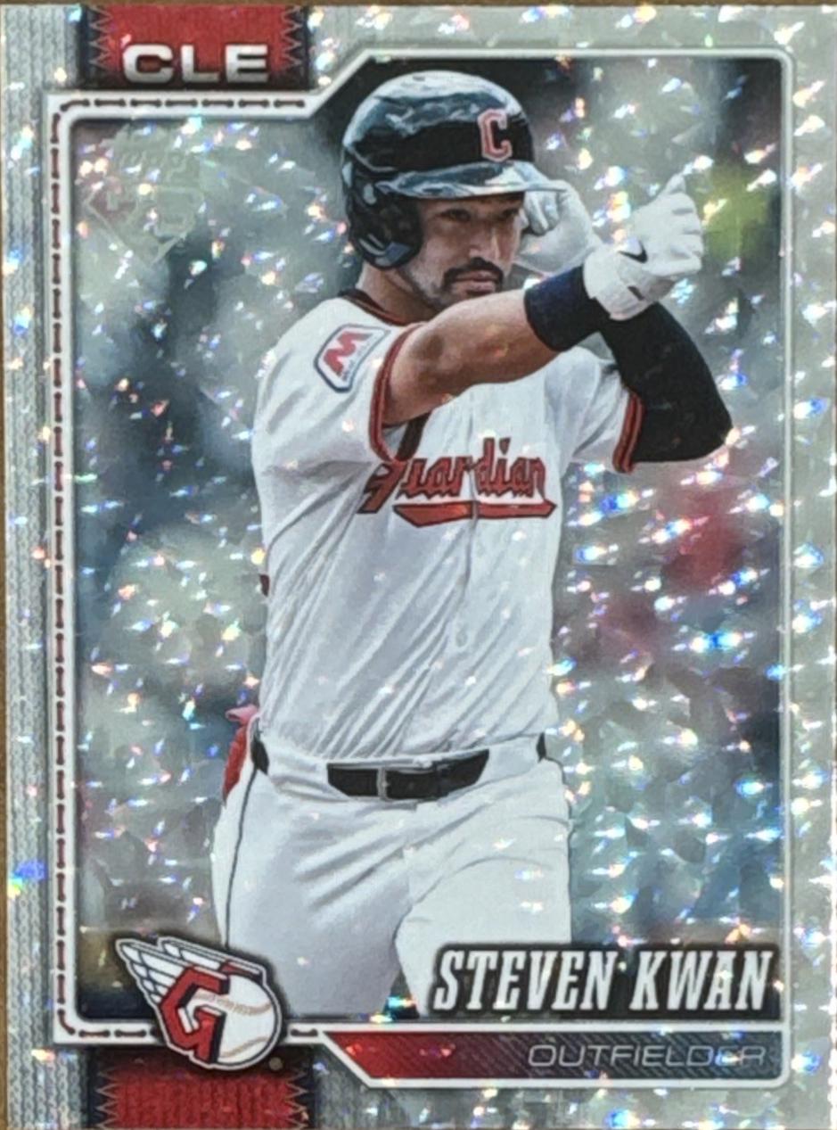 Steven Kwan [Silver Crackle Foil] #675