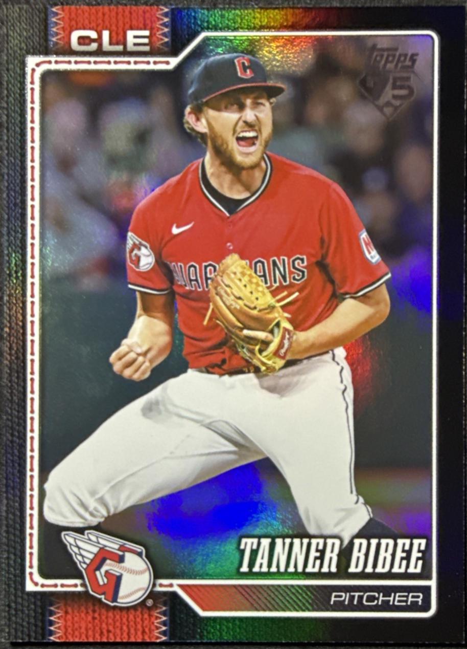 Tanner Bibee [Black Rainbow Foil] #618